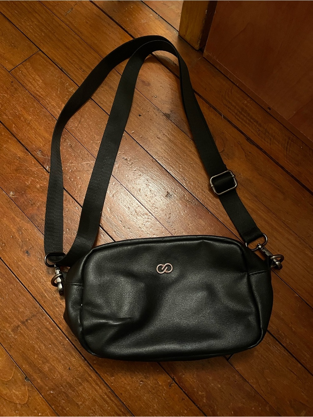 CALIA by Carrie Underwood Black Crossbody Messenger Bag with Adjustable Strap